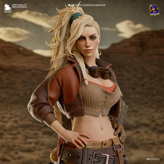 Gemma | Fan Sculpted Statue