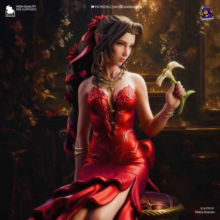 Aerith | Fan Sculpted Statue