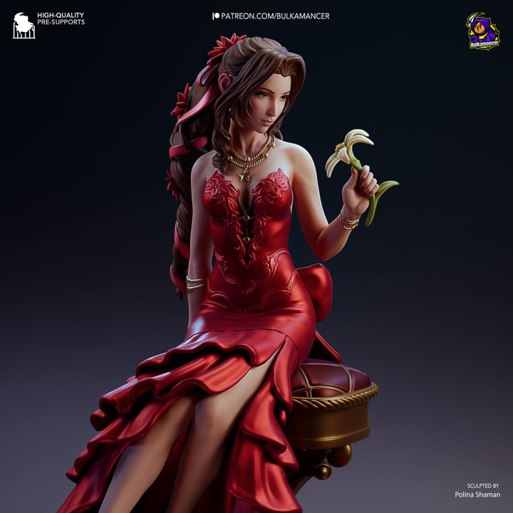Aerith | Fan Sculpted Statue