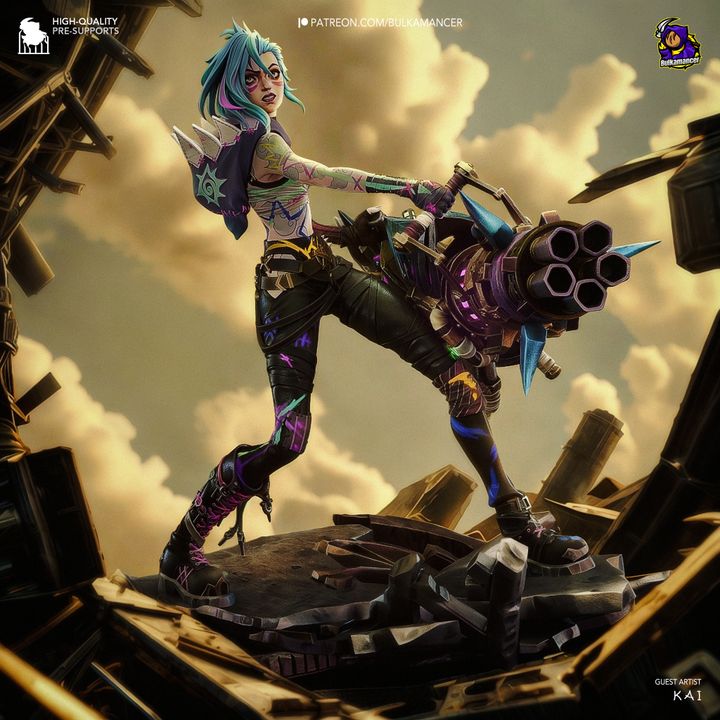 Jinx | Fan Sculpted Statue