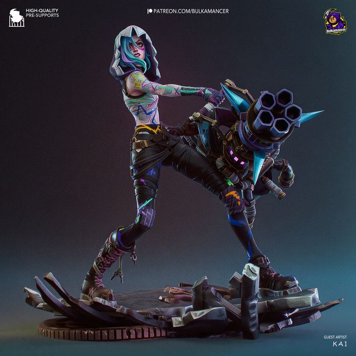 Jinx | Fan Sculpted Statue