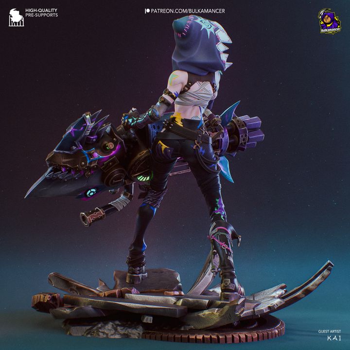 Jinx | Fan Sculpted Statue