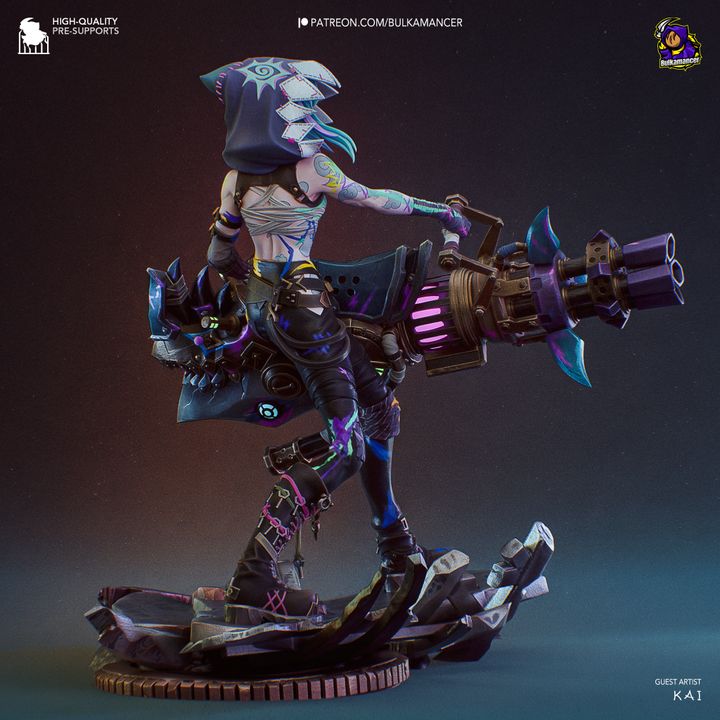 Jinx | Fan Sculpted Statue