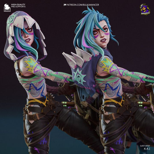 Jinx | Fan Sculpted Statue