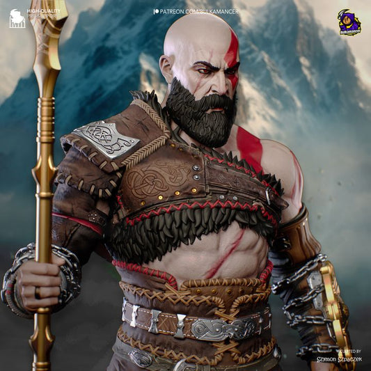 Kratos | Fan Sculpted Statue