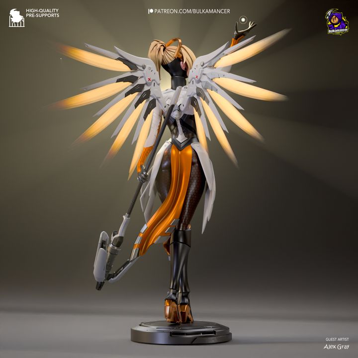 Mercy | Fan Sculpted Statue
