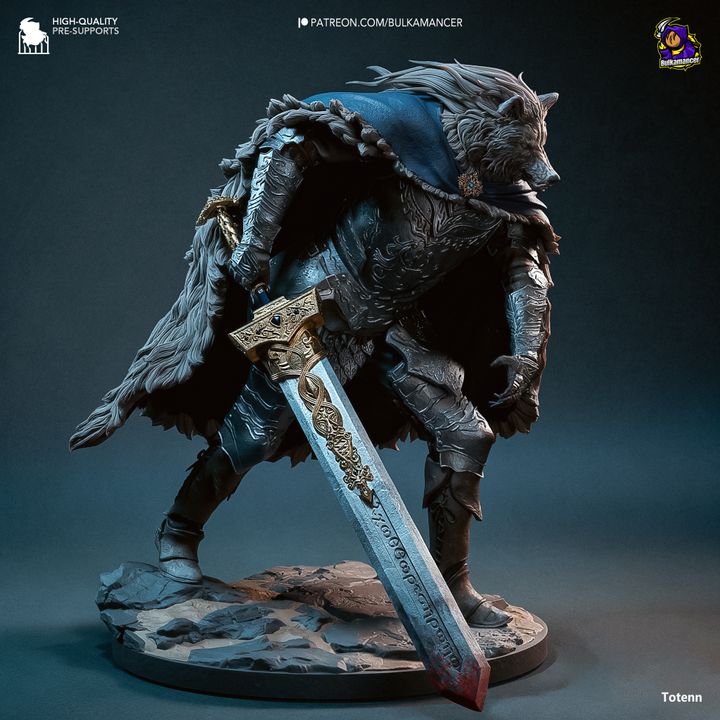 Blaidd | Fan Sculpted Statue