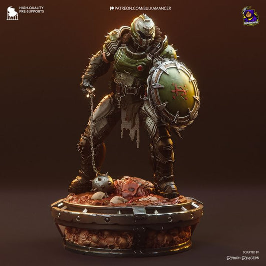 Doomguy | Fan Sculpted Statue
