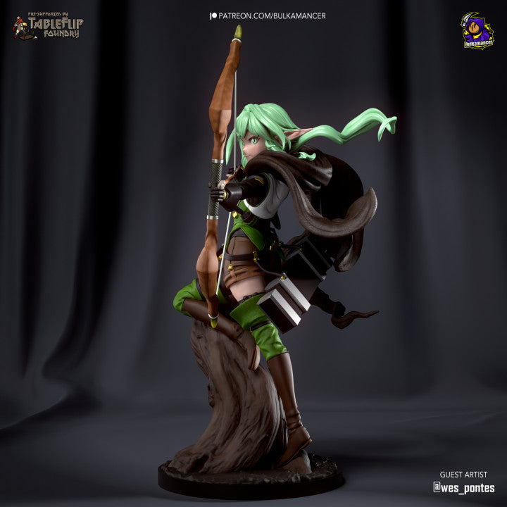 High-Elf Archer | Fan Sculpted Statue