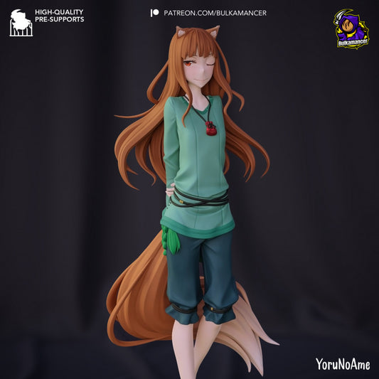 Holo | Resin Fan Art Statue