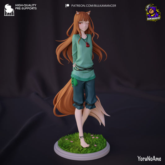 Holo | Resin Fan Art Statue