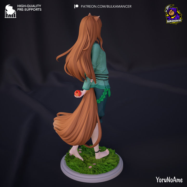 Holo | Resin Fan Art Statue