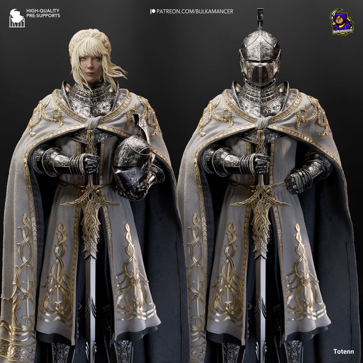 Needle Knight Leda | Fan Sculpted Statue