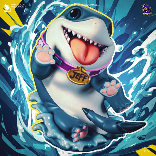 Jeff the Land Shark | Fan Sculpted Statue
