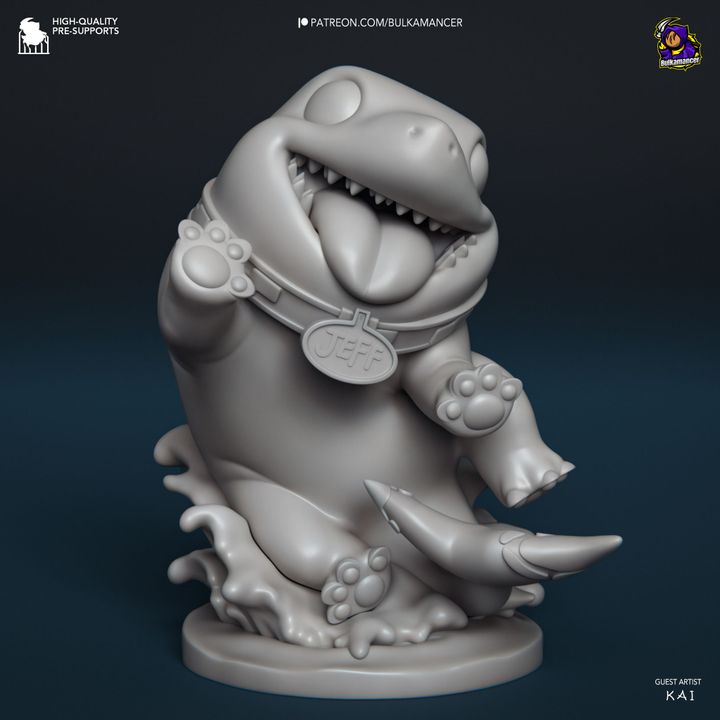 Jeff the Land Shark | Fan Sculpted Statue