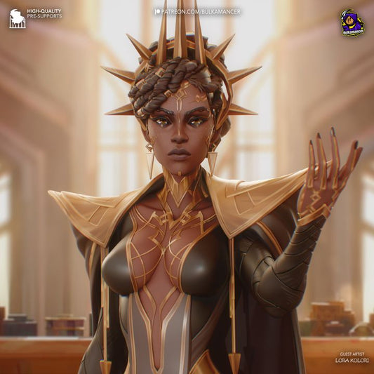 Mel | Fan Sculpted Statue