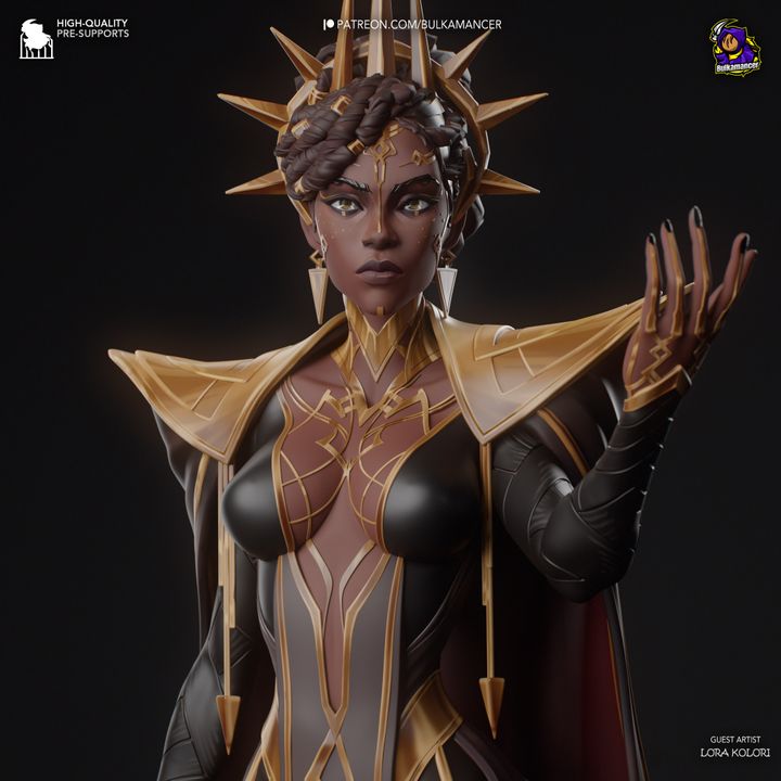 Mel | Fan Sculpted Statue