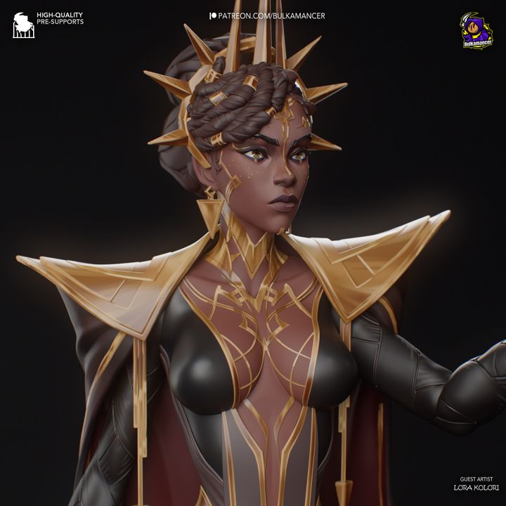 Mel | Fan Sculpted Statue