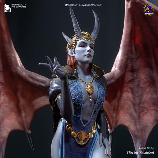 Mizora | Fan Sculpted Statue