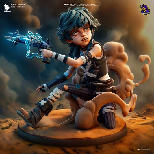 Isha | Fan Sculpted Statue