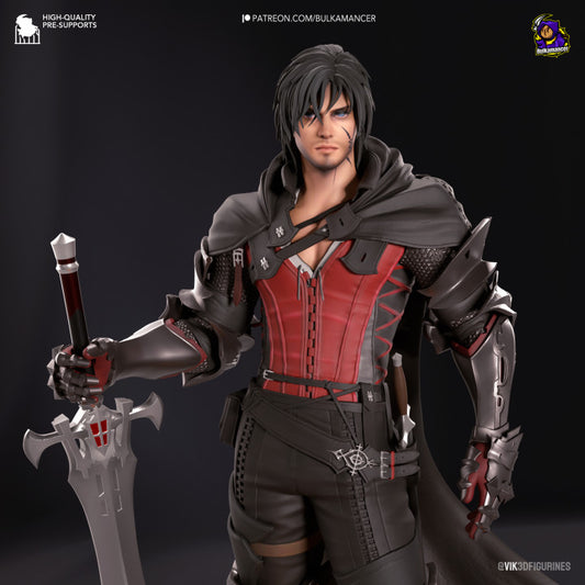 Clive | Fan Sculpted Statue