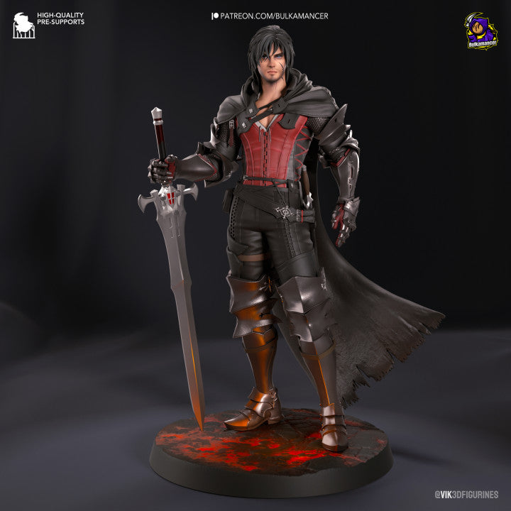 Clive | Fan Sculpted Statue