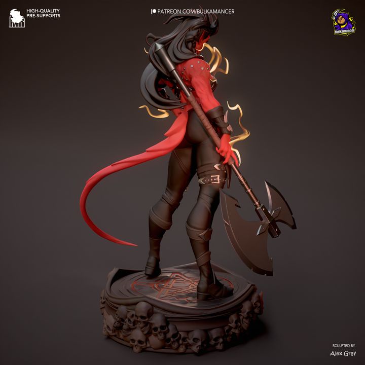 Karlach (Stylized) | Fan Sculpted Statue
