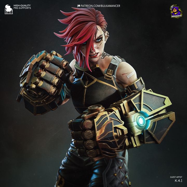 Vi | Fan Sculpted Statue
