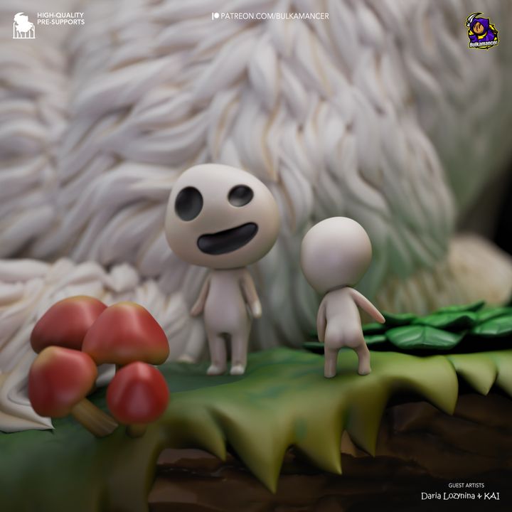 San | Fan Sculpted Statue