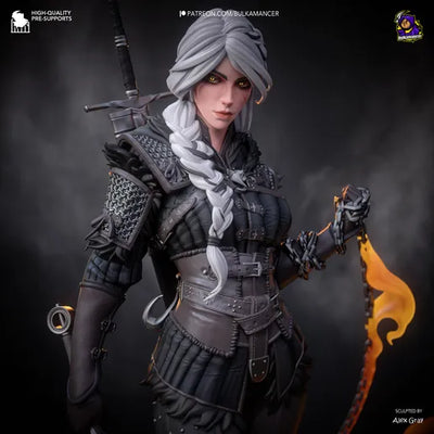 Ciri (Sylized) | Fan Sculpted Statue